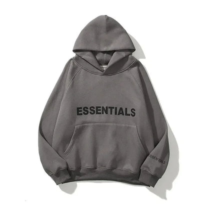 ESSENTIALS Hoodies Men Sweatshirts Brand Letter Printed Hip Hop Unisex Pullover Loose Fleece Oversize Essentials Women Clothing